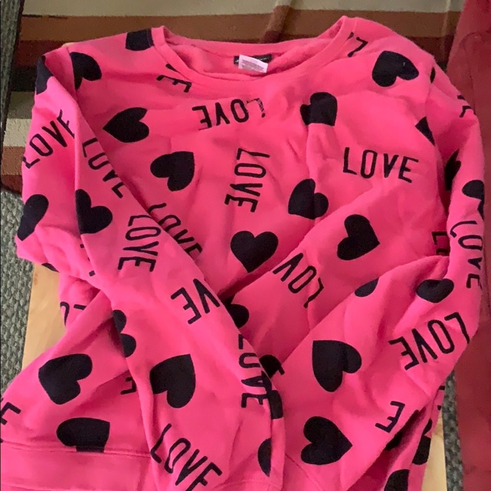 joe boxer girls sweatshirt brand new